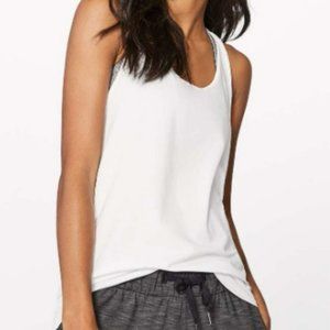 Lululemon White Tank Top